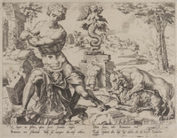 TvB G 0582
<br/>
Benjamin, zoon van Jacob
<br/>
<em>Coornhert, Dirk Volkertzoon (1522 - 1590)</em>